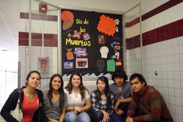 Students honor Spanish teacher with Day of the Dead altar