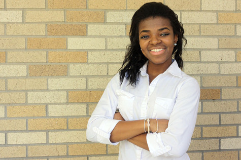 Senior Jennifer Eze is an aspiring actress, and loves helping other people in her spare time. 