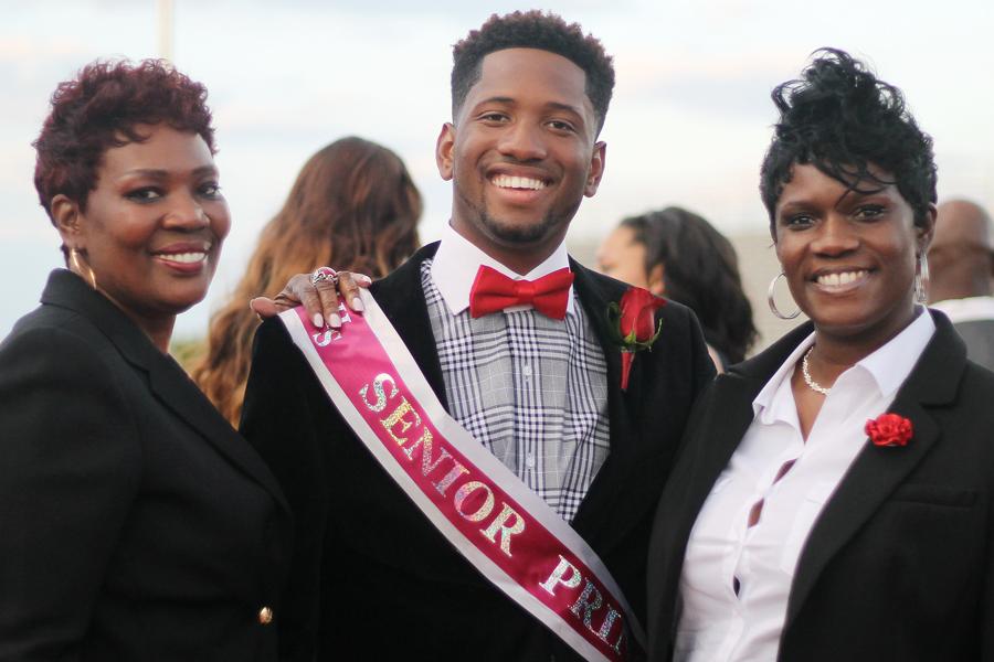 Jamir Carr is a StuCo officer, a varsity football player and a member of the 2014 Homecoming Court.