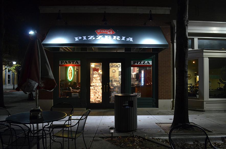 Located in Parker Square in Flower Mound, this pizzeria offers patio seating and more than just pizza.