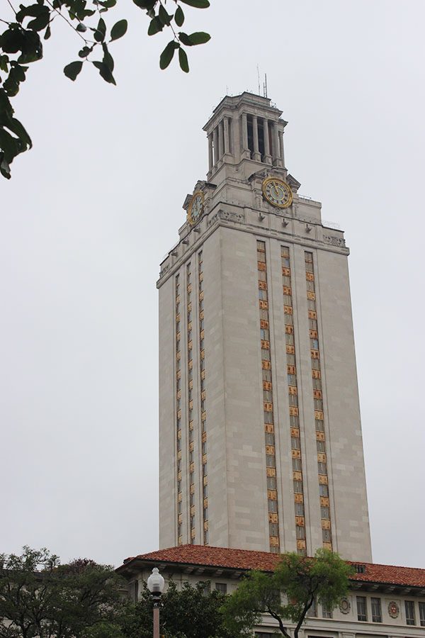 The UT Tower at University of Texas at Austin.