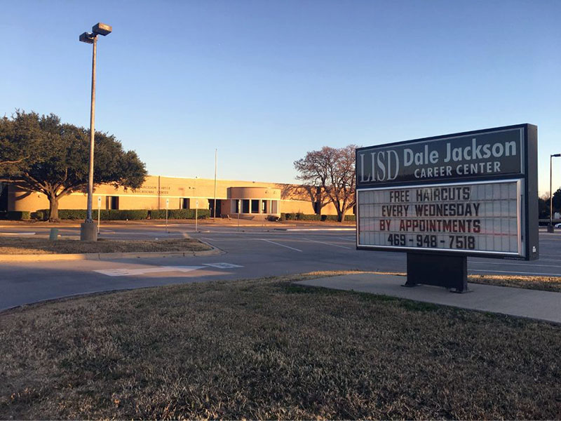 The district seeks a name change for Dale Jackson Career Center, which will be replaced by a new career center near Harmon High School in August of 2020. 