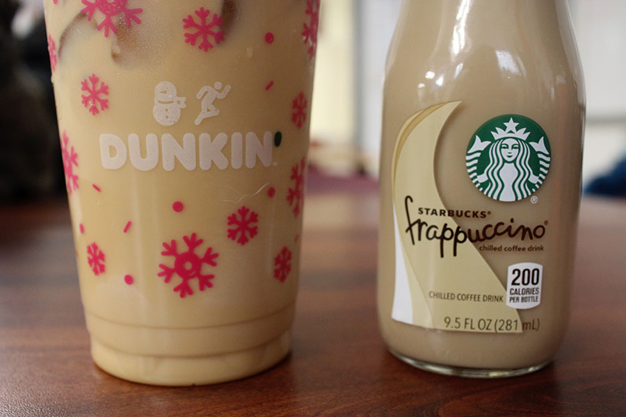 Two staffers compare the two most prominent coffee chains.