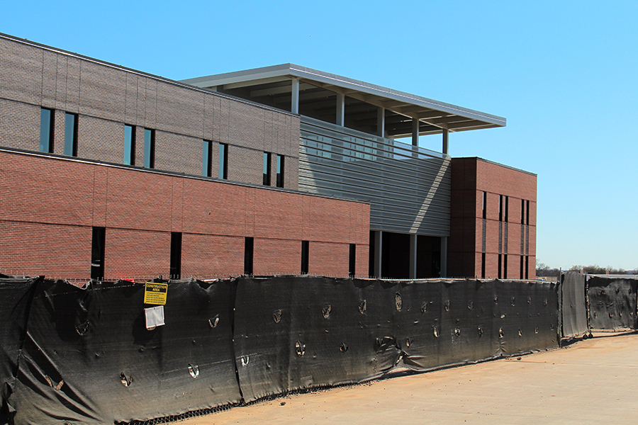 Construction on the TECC-W career center is currently underway.