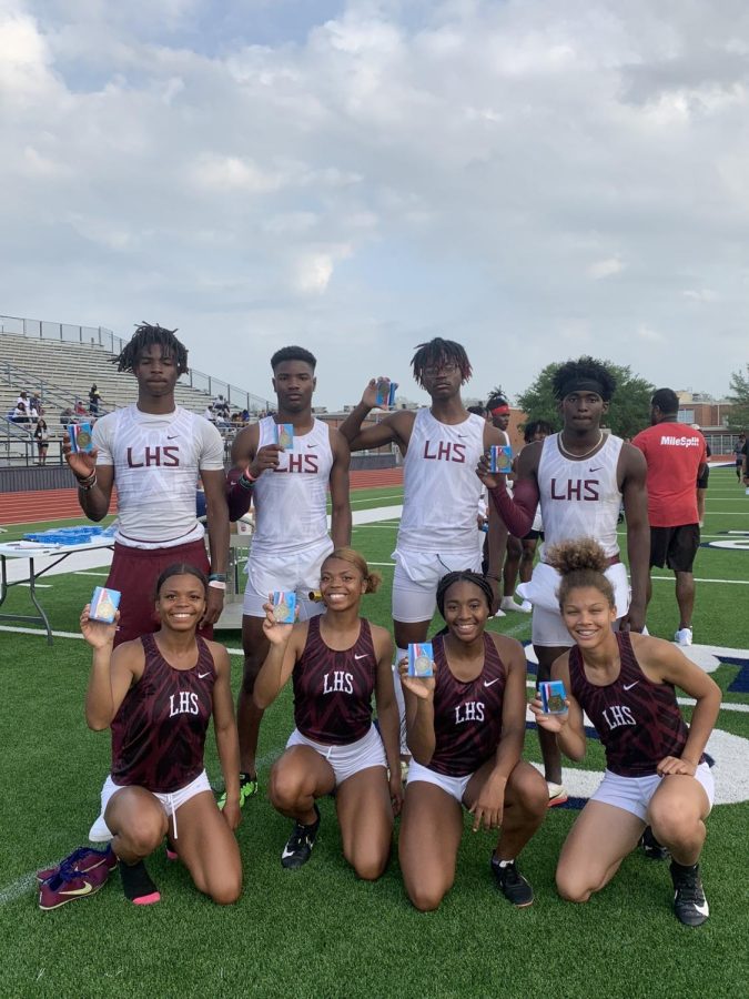 These athletes placed first in area and have advanced to regionals in Track and Field.