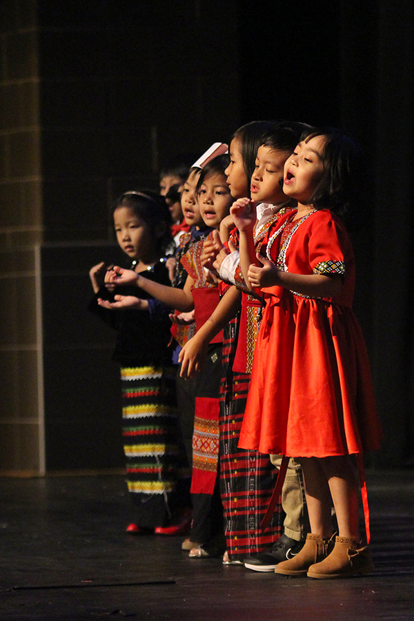 Lillie J. Jackson ECC students showcase a fashion show including singing and dancing.