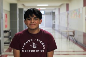 "It takes a lot of time, effort and dedication to be the junior class president."
