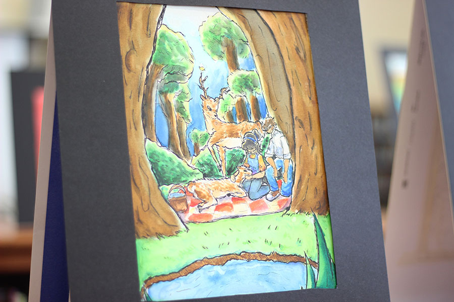 The Picnic, created by junior Jasmin Vega.