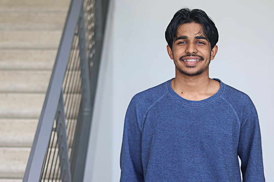 "My mom has helped me the most because she’s always been there for me when I needed help, guidance and good moral rules. The Bible has also helped me a lot.”