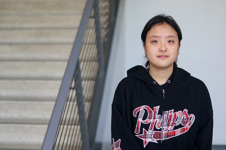"I’m going to Texas A&M University because I'm going to major in biology to become a veterinarian.”